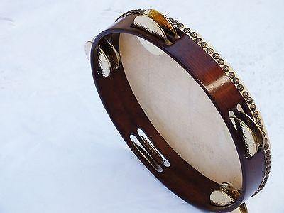 UNOSELL ::  35 x 6 cm FRAME DRUM DAF  WITH CYMBALS NEW !!!!!!!!!! - unosell music instruments