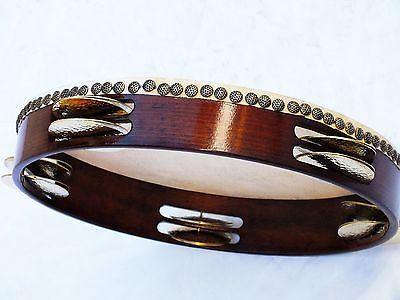 UNOSELL ::  35 x 6 cm FRAME DRUM DAF  WITH CYMBALS NEW !!!!!!!!!! - unosell music instruments