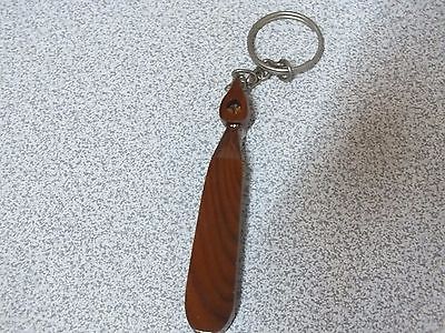 TURKISH WOODEN HAND MADE KEYCHAIN BLACK SEA KEMENCE ANAHTARLIK NEW ! - unosell music instruments
