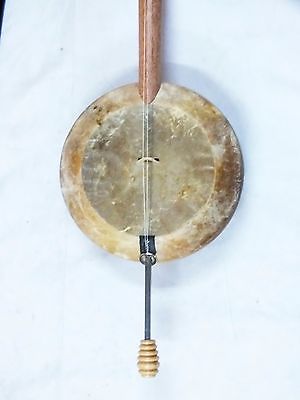 KURDISH STRING INSTRUMENT QUALITY WALNUT CARVED REBAB RUBAB  w/ A BOW - BAG !! - unosell music instruments