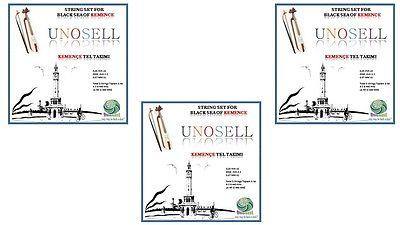 3 x STRING SET FOR TURKISH STRING INSTRUMENT  THE KEMENCE OF THE BLACK SEA - unosell music instruments