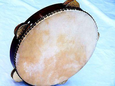 UNOSELL ::  35 x 6 cm FRAME DRUM DAF  WITH CYMBALS NEW !!!!!!!!!! - unosell music instruments