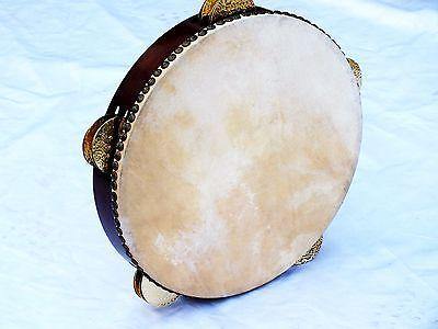 UNOSELL ::  35 x 6 cm FRAME DRUM DAF  WITH CYMBALS NEW !!!!!!!!!! - unosell music instruments