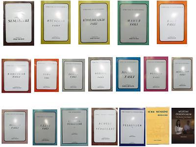 19 TURKISH MUSIC  LYRIC COMPOSITION OF SONGS  BOOKS by ZEKI YILMAZ - unosell music instruments