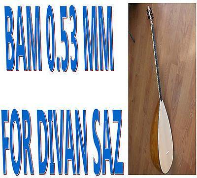 DVN: 3 x 0.53 MM BAM STRINGS FOR   DIVAN SAZ - unosell music instruments