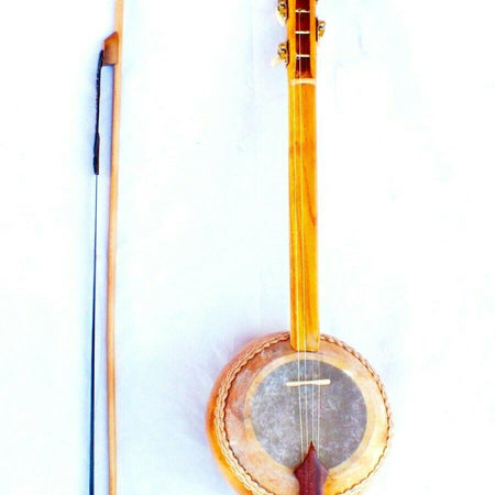 Quality Gourd Kabak Kemane Kemence W/ A Bow - Bag - Unosell Muzik Enstrumanlari