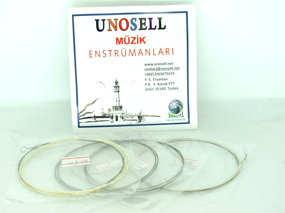 String Set For Greek String Instrument Bouzouki – Unosell Muzik ...