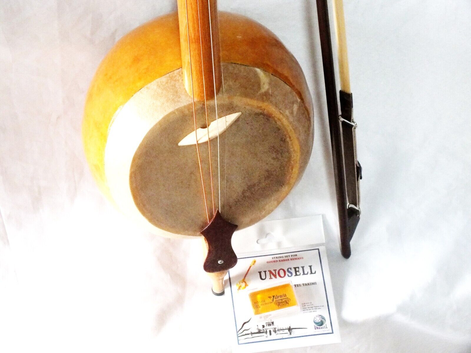 Quality Bass Gourd Kabak Kemane W/ A Bow bs2