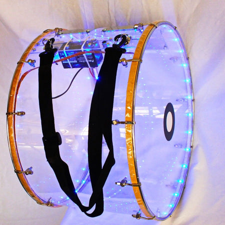 20" Percussion Plexie Glass Drum Davul Dhol Tupan cl1