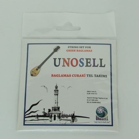 String Set For Greek Musical Instrument Small Curaki Baglamas