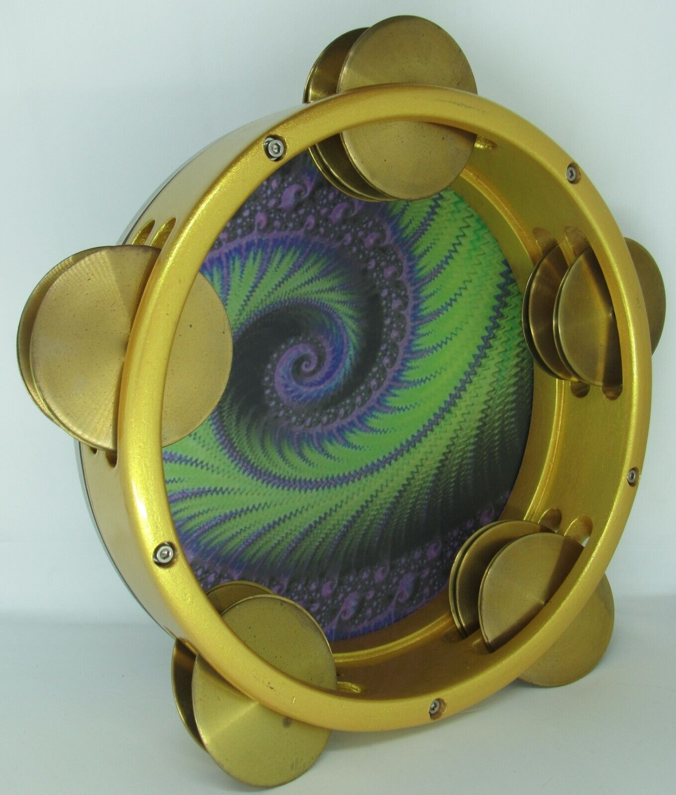 Tef Tambourine Riq Marine W / Cymbals