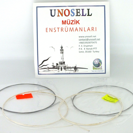 Pyramid String Set For Turkish String Instrument Short Neck Saz 0.18mm