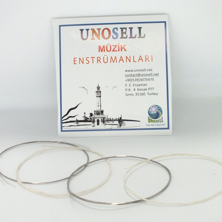 1 Set Of String Set For Short Neck Saz 0.18 mm