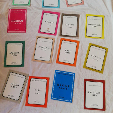 15 Turkish Classical Music Lyric Composition Of Books By Zeki Yilmaz - Unosell Muzik Enstrumanlari