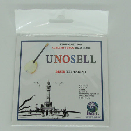 String Set For String Instrument Buzuq Pyramid