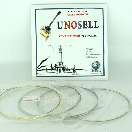 3 X String Set For Greek String Instrument Bouzouki