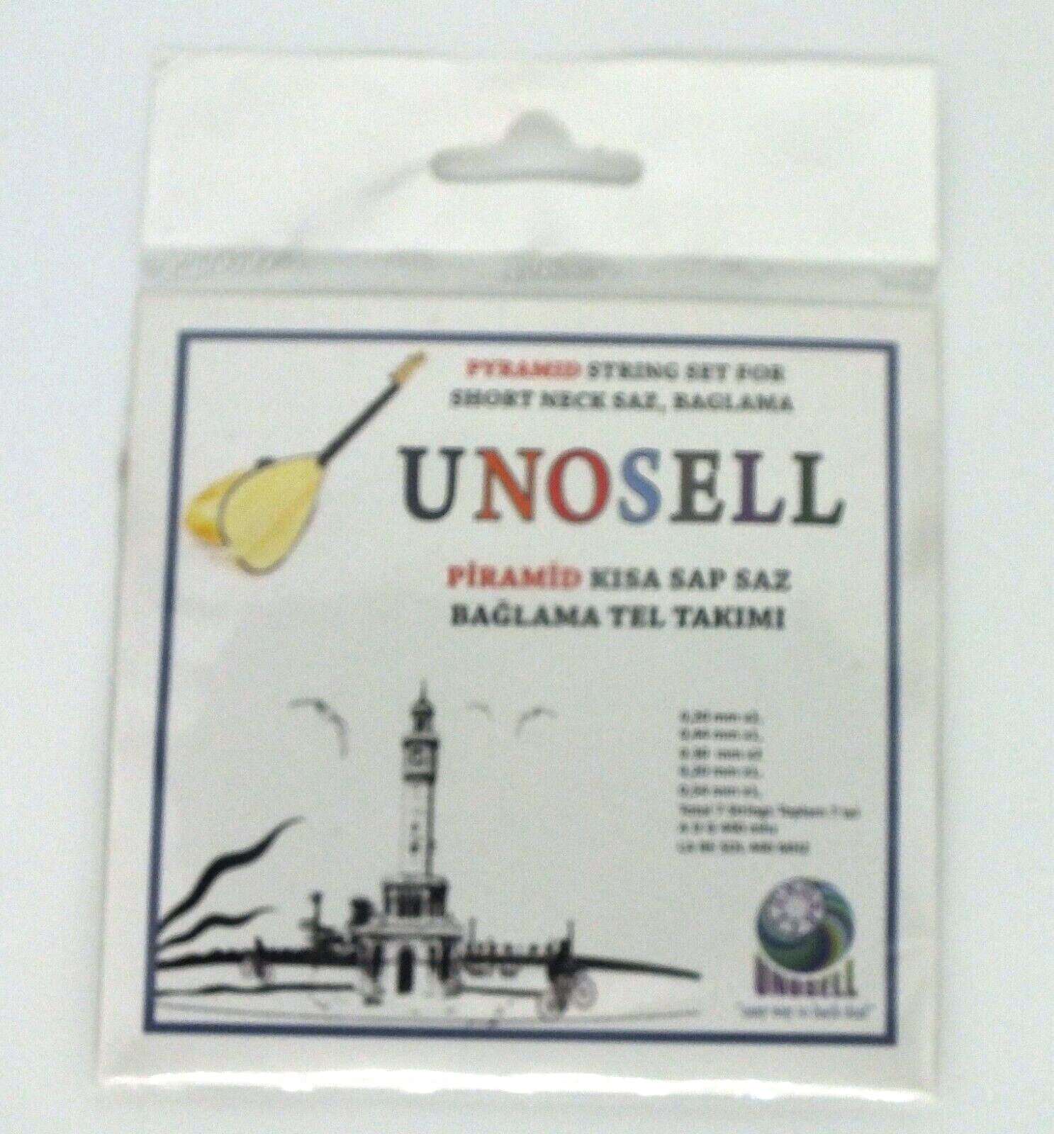 Pyramid String Set For Turkish String Instrument Short Neck Saz 0.18mm