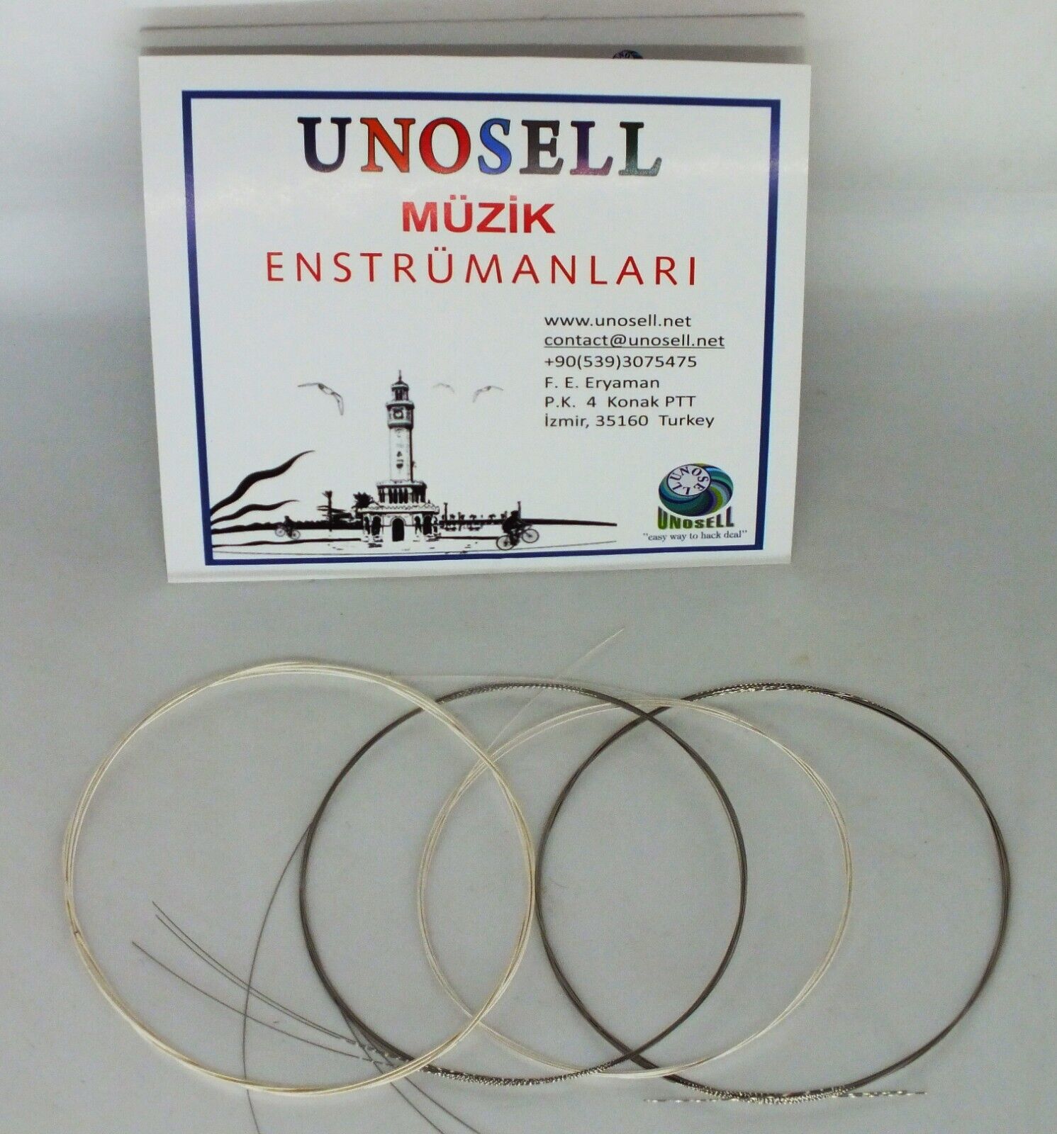 Pyramid String Set For Long Neck Saz