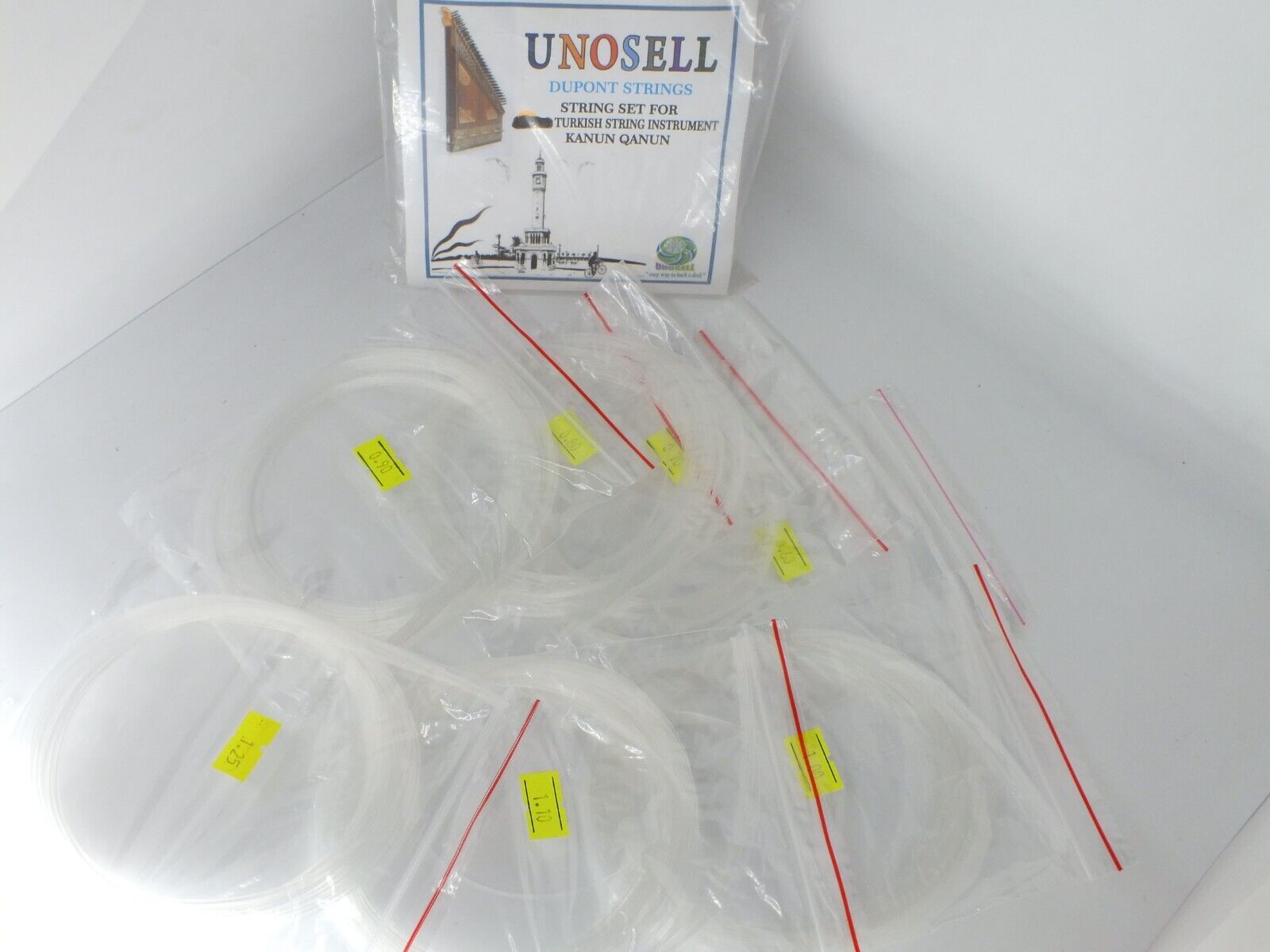 Prosefessional Pvf String Set For Turkish String Instrument Kanun Qanun