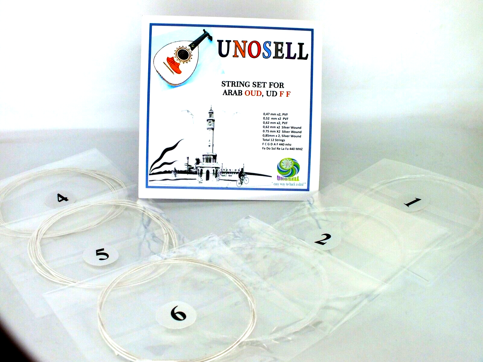 Pvf Oud Strings For Arab Oud F-f Tune