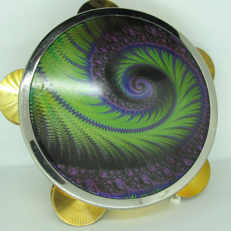 Tef Tambourine Riq Marine W / Cymbals