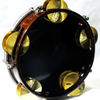 Riq Tef Tambourine Marine W / Cymbals cf1