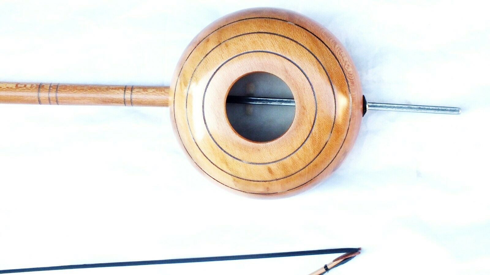 Quality Plane Carved Rebab Rubab W/ A Bow - Bag