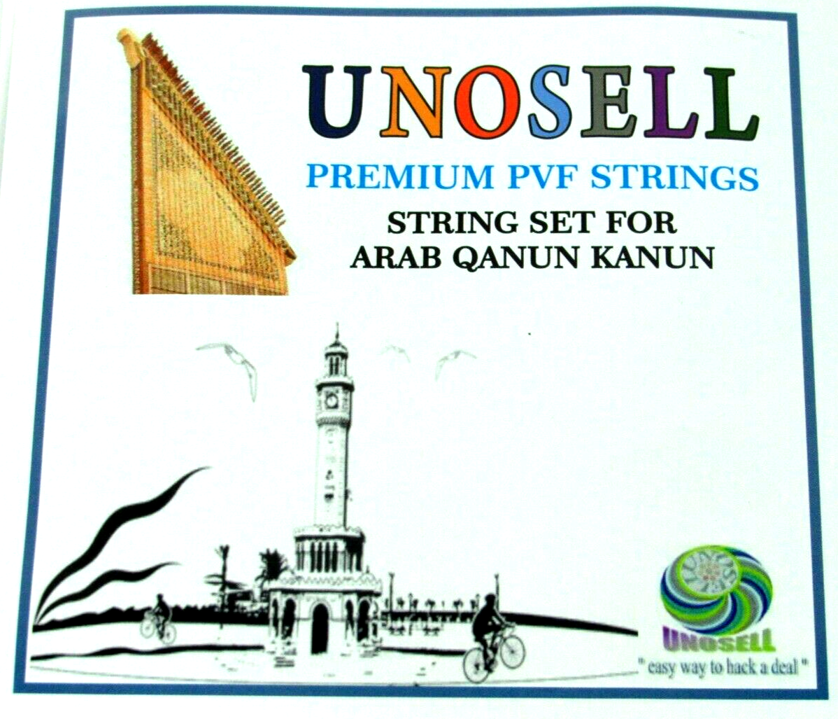 Prosefessional Pvf String Set For Arab Qanun