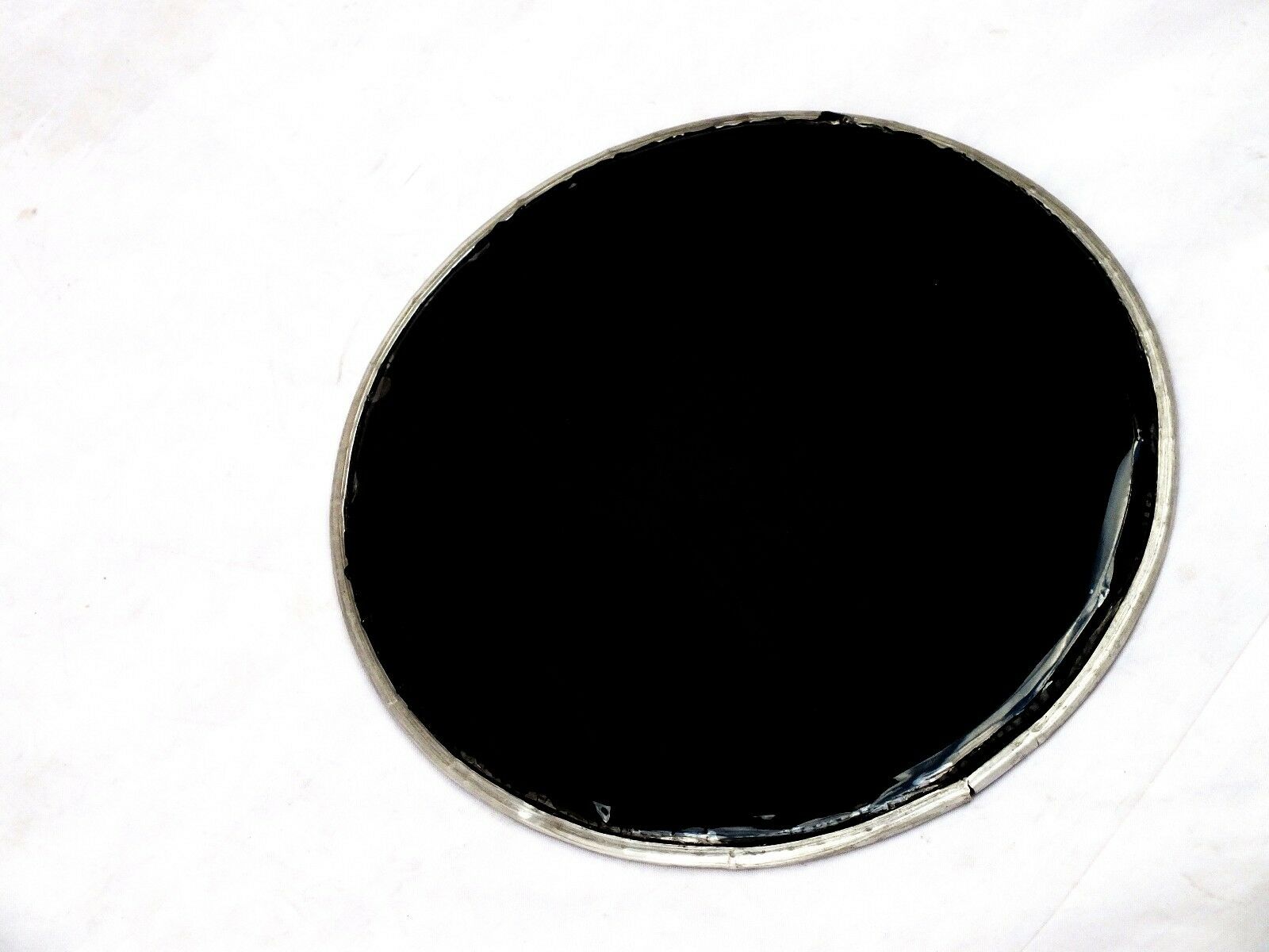 9.5 " Black Color Plastic Skin For 24 Cm Drum
