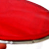 9.5 " Red Color Plastic Skin For 24 Cm Drum