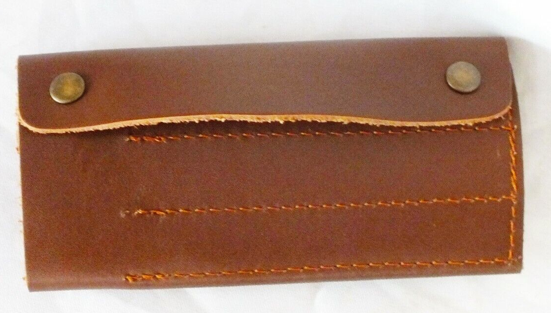 Genuine Leather Wallet With Picks for Oud