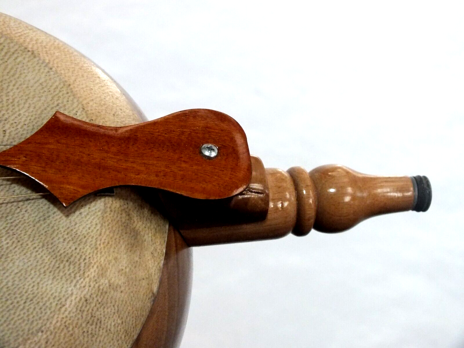 Quality Carved Walnut Wooden Kemane Kamanche Kemence W/ Bag AW1