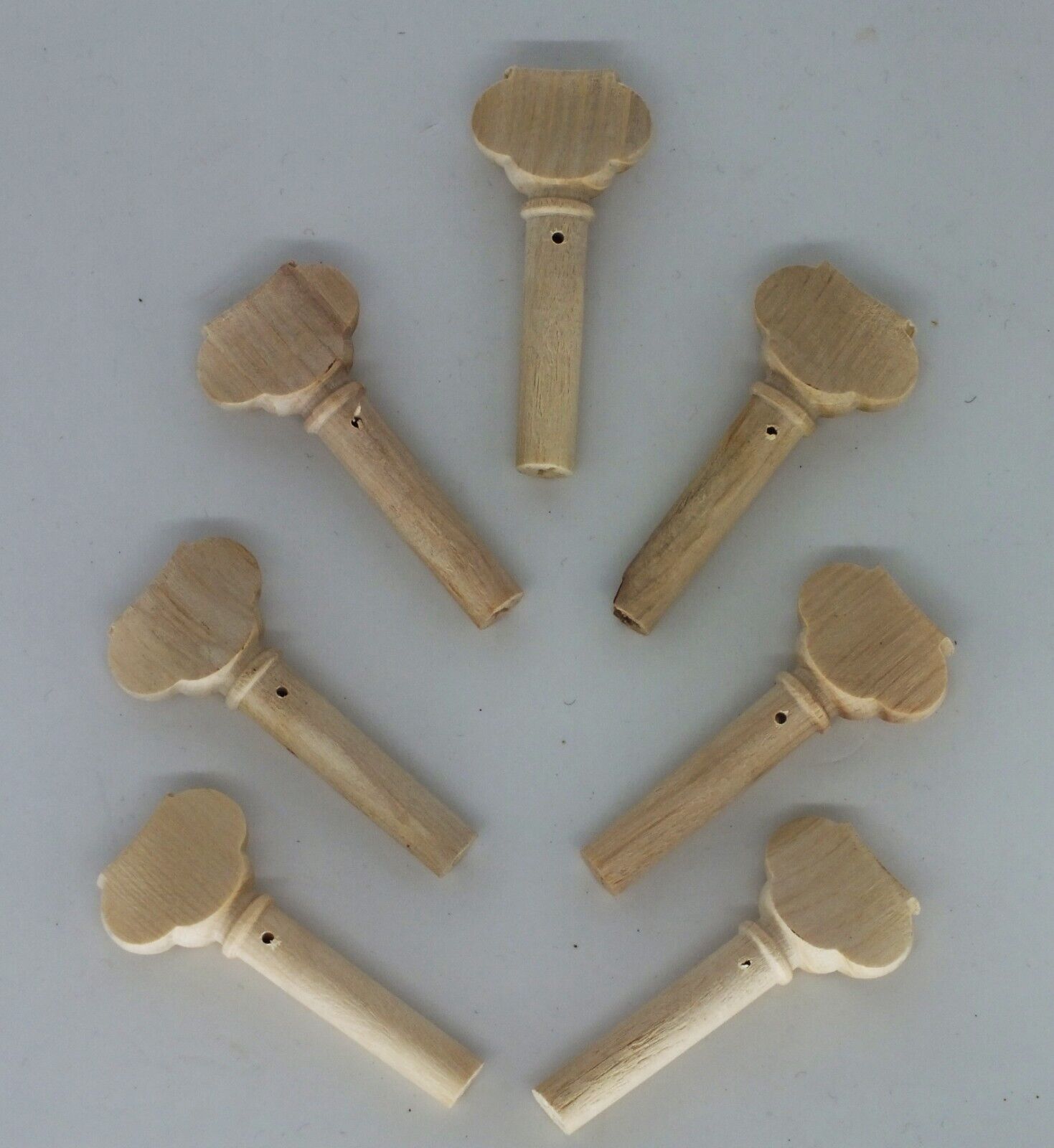 Maple Saz Pegs Set For Turkish String Instrument Saz