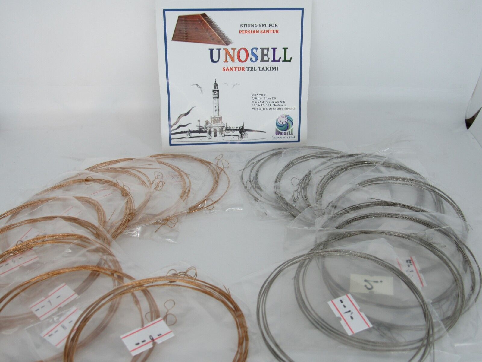 String Set For Persian  String Instrument Santur Santoor