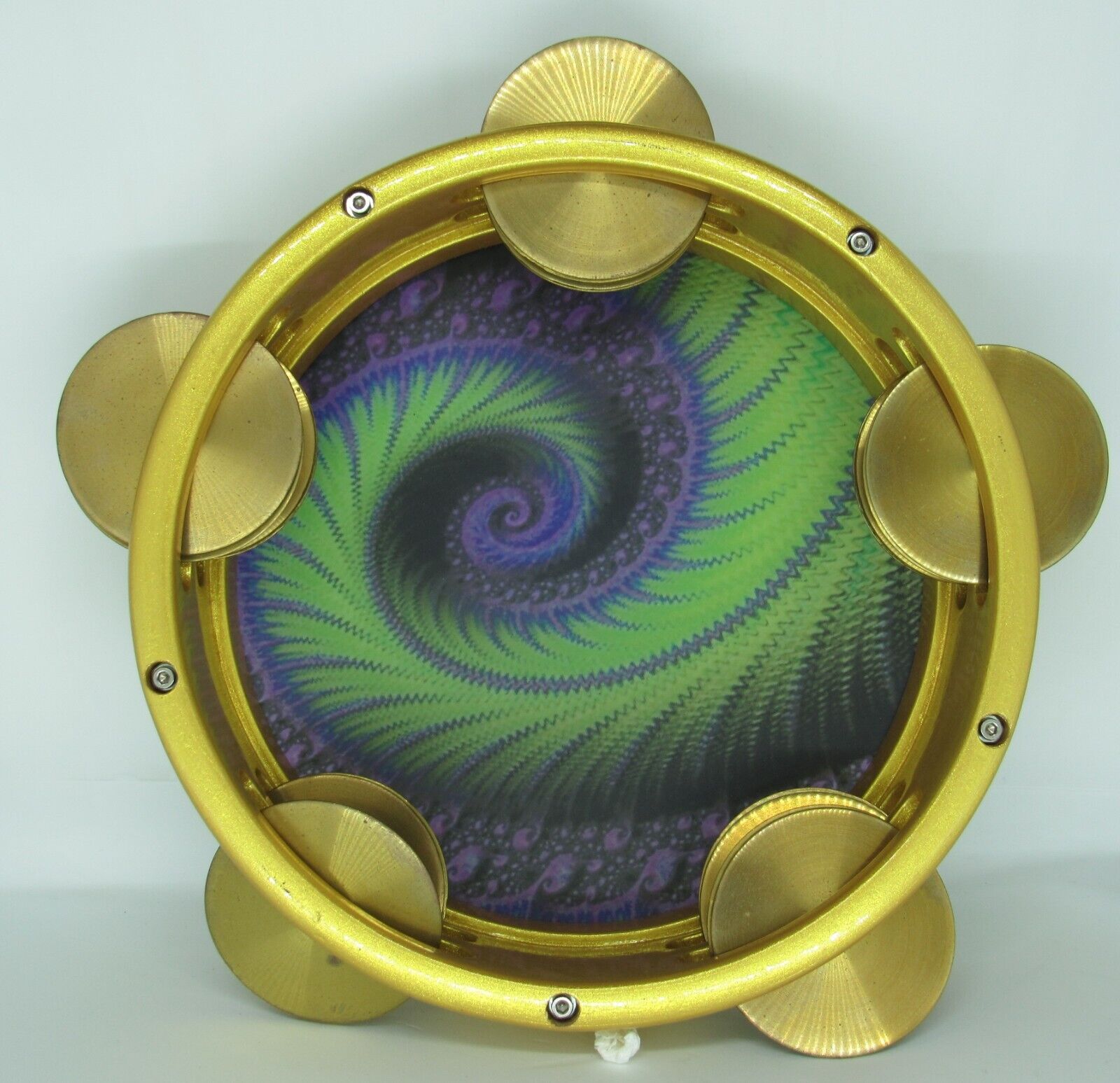 Tef Tambourine Riq Marine W / Cymbals