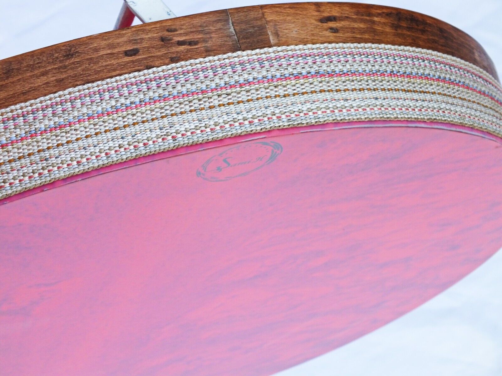 Bendir Frame Drum with Inner Tuning Sm1 by Master Sami