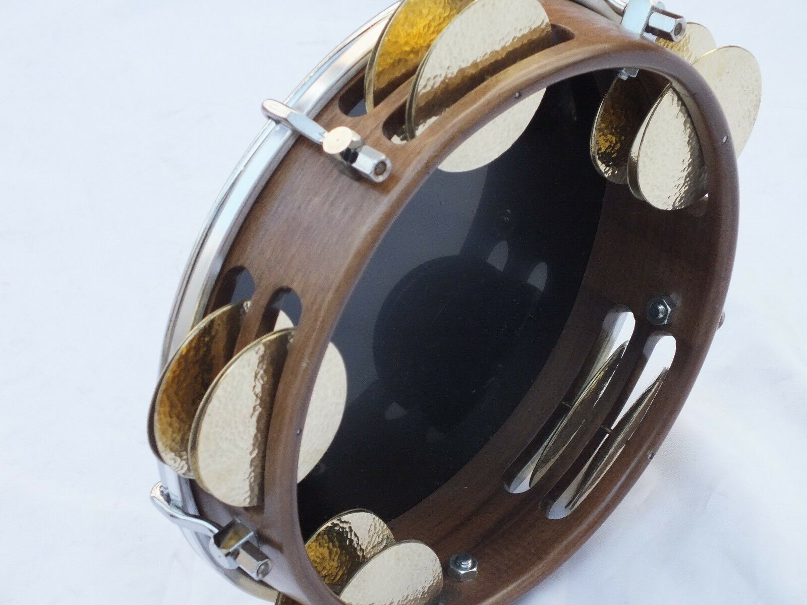 Tef Tambourine Riq Marine W / Punched Cymbals