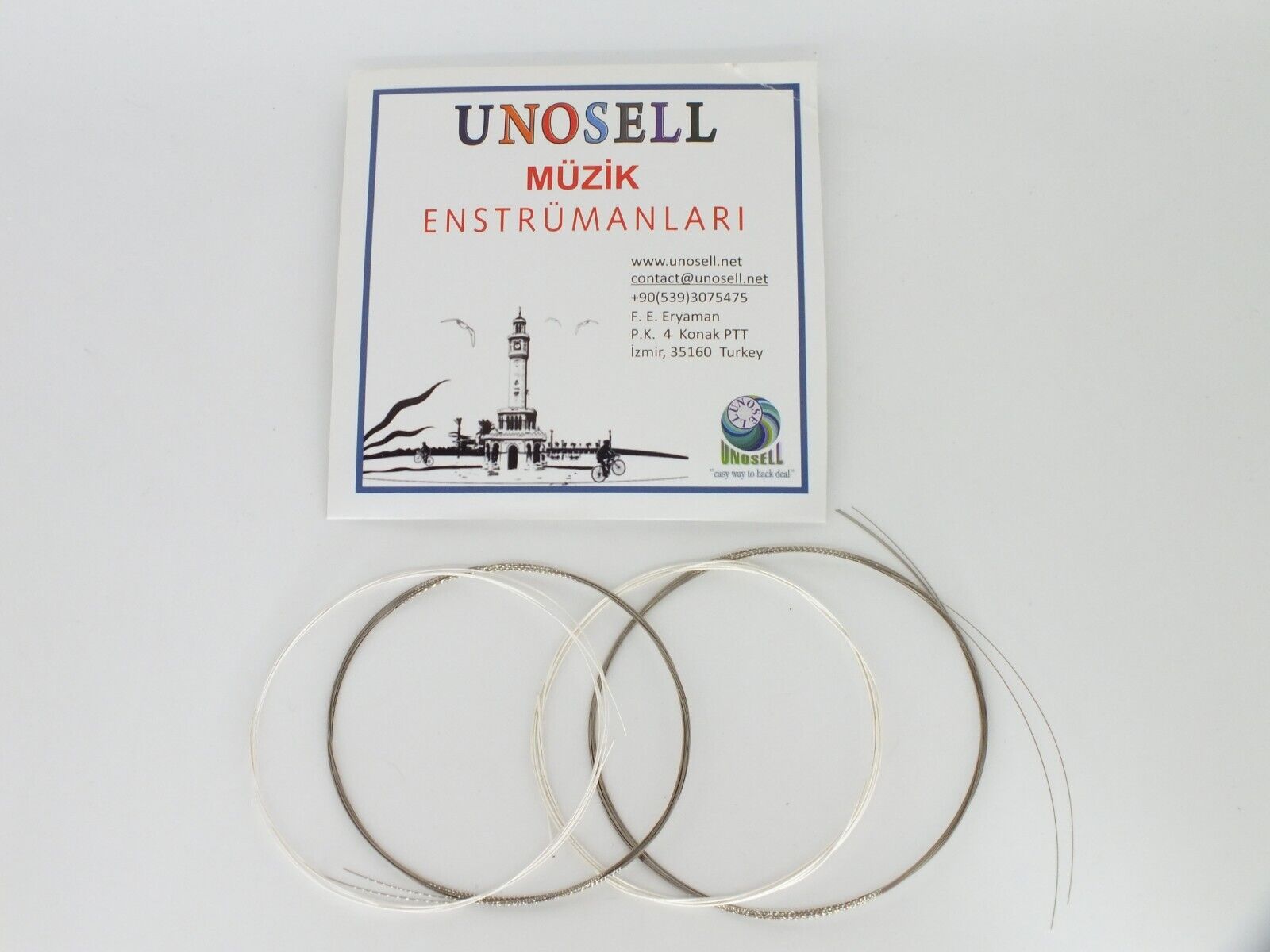 String Set For Turkish String Instrument Divan Saz 0.22 mm