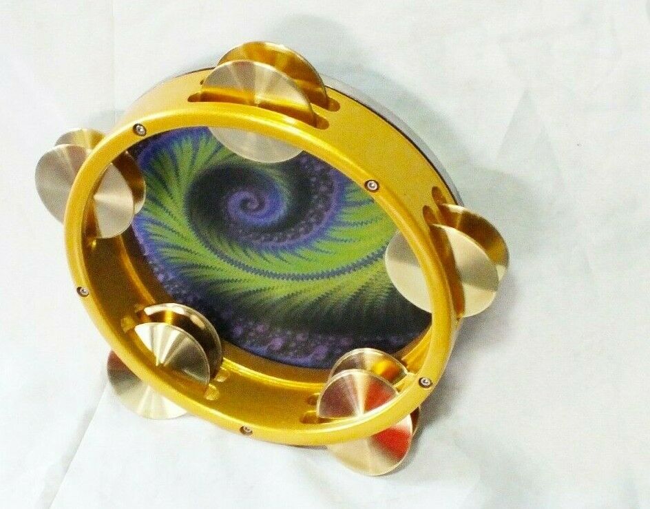 Tef Tambourine Riq Marine W / Cymbals