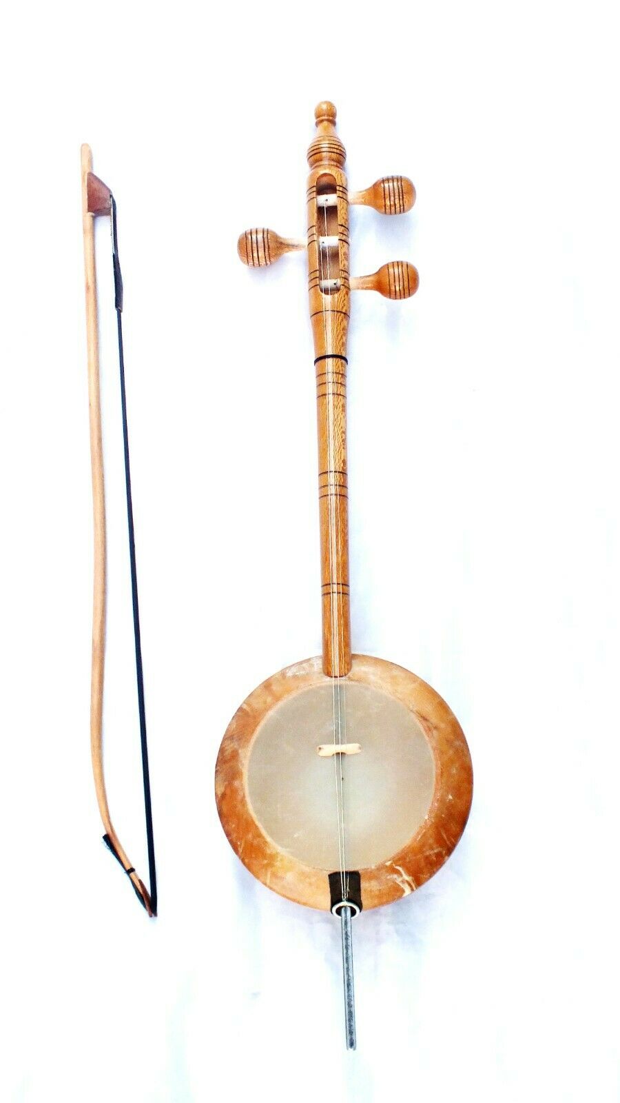 Quality Plane Carved Rebab Rubab W/ A Bow - Bag