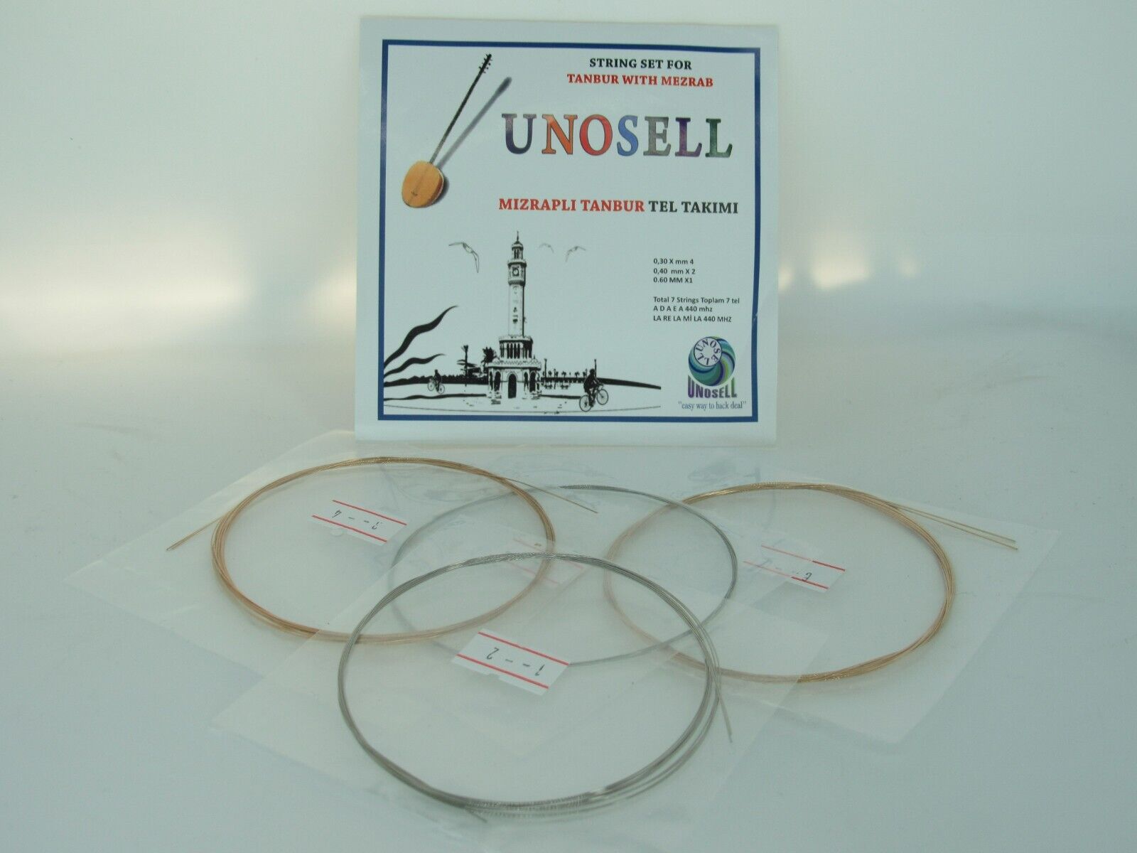String Set For Turkish String Instrument Tanbur