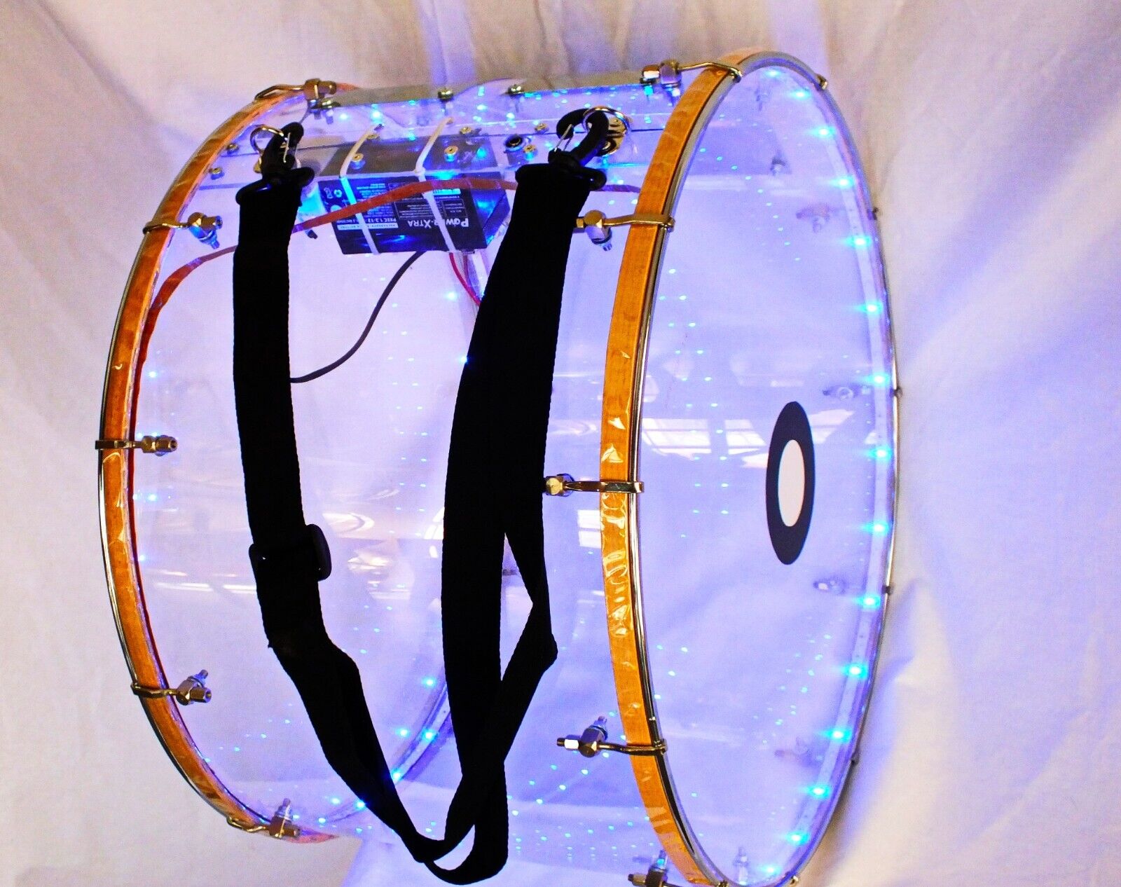 20" Percussion Plexie Glass Drum Davul Dhol Tupan cl1