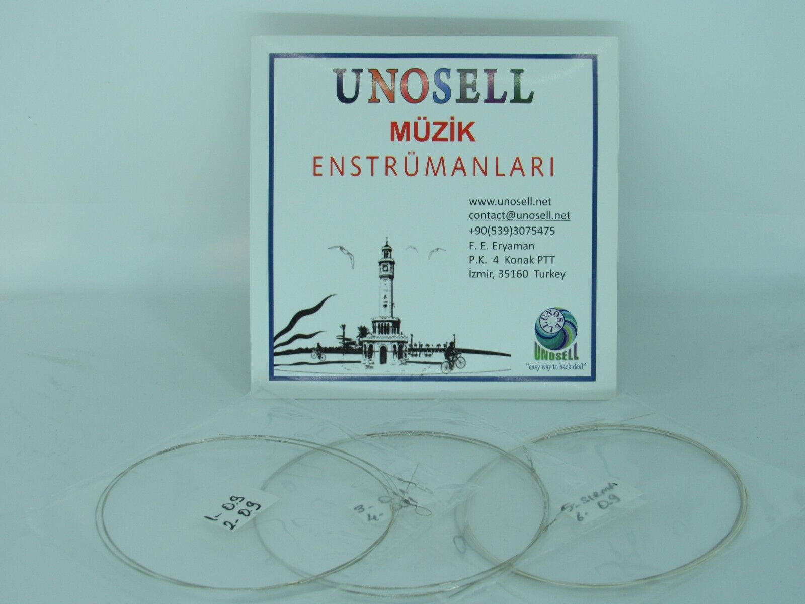 String Set For Greek Musical Instrument Small Curaki Baglamas