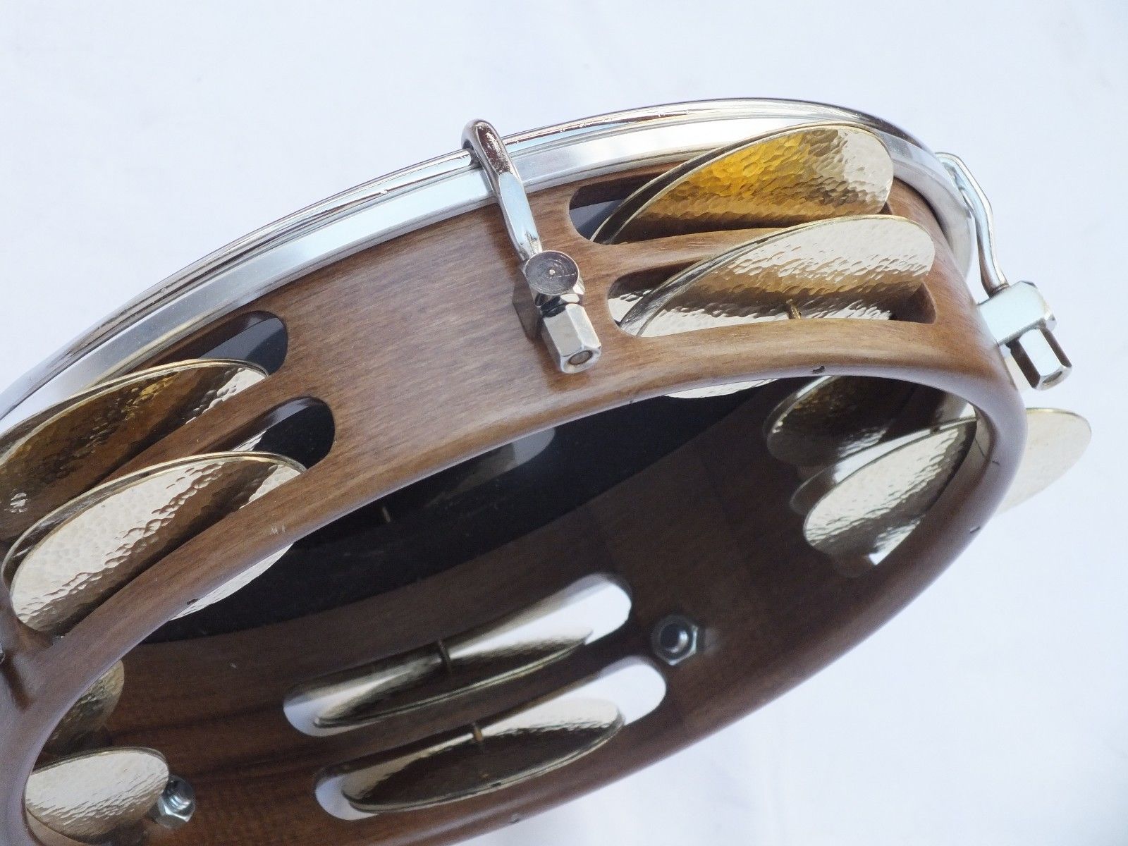 Tef Tambourine Riq Marine W / Punched Cymbals