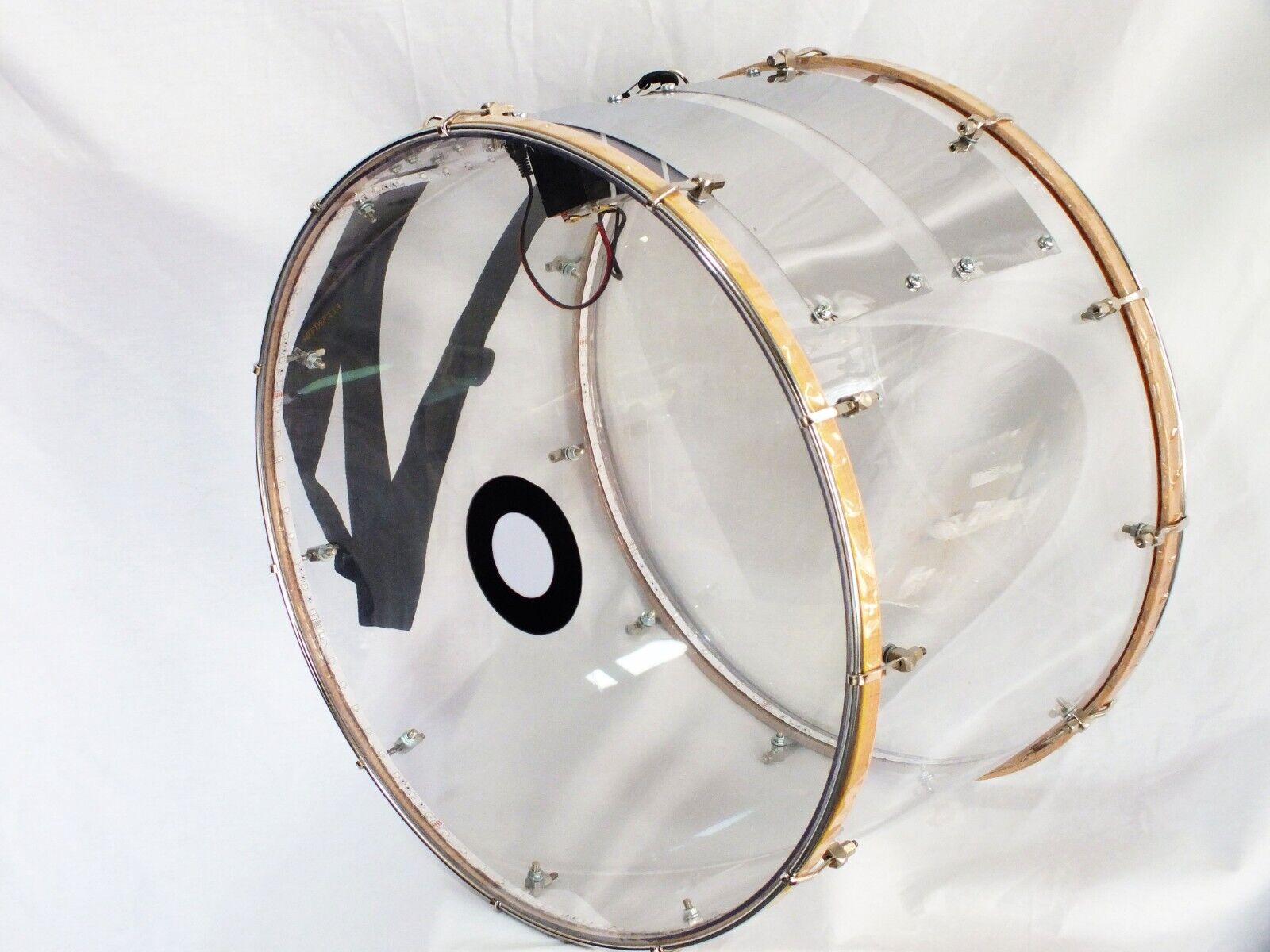 20" Percussion Plexie Glass Drum Davul Dhol Tupan cl1