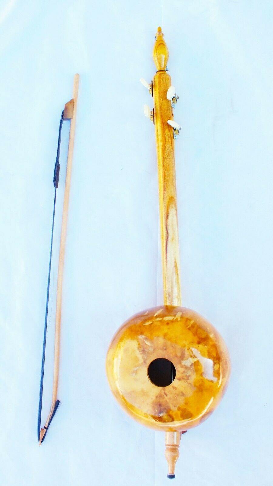 Quality Gourd Kabak Kemane Kemence W/ A Bow - Bag - Unosell Muzik Enstrumanlari
