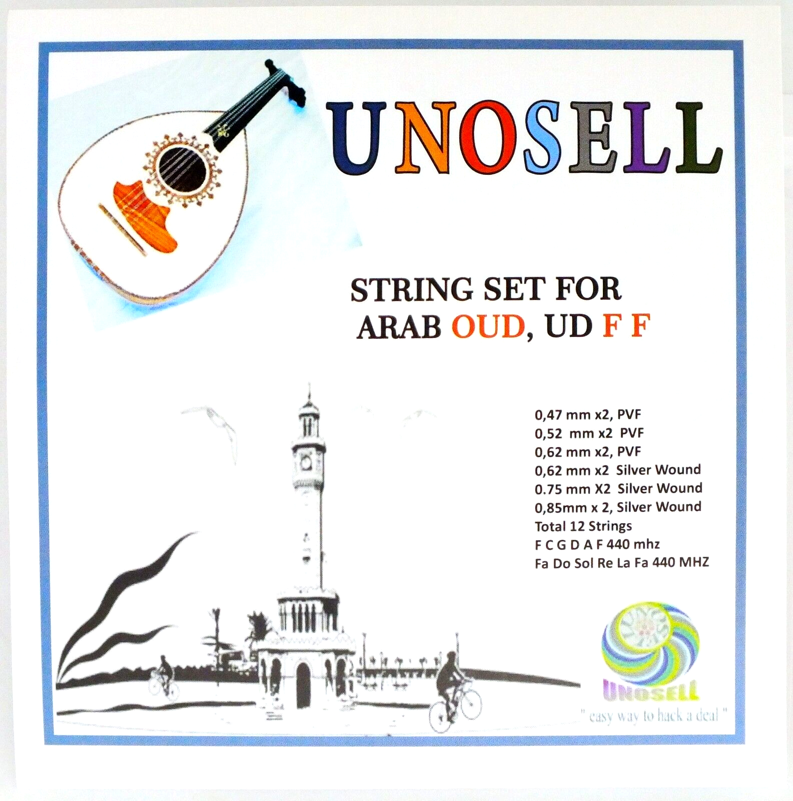 Pvf Oud Strings For Arab Oud F-f Tune