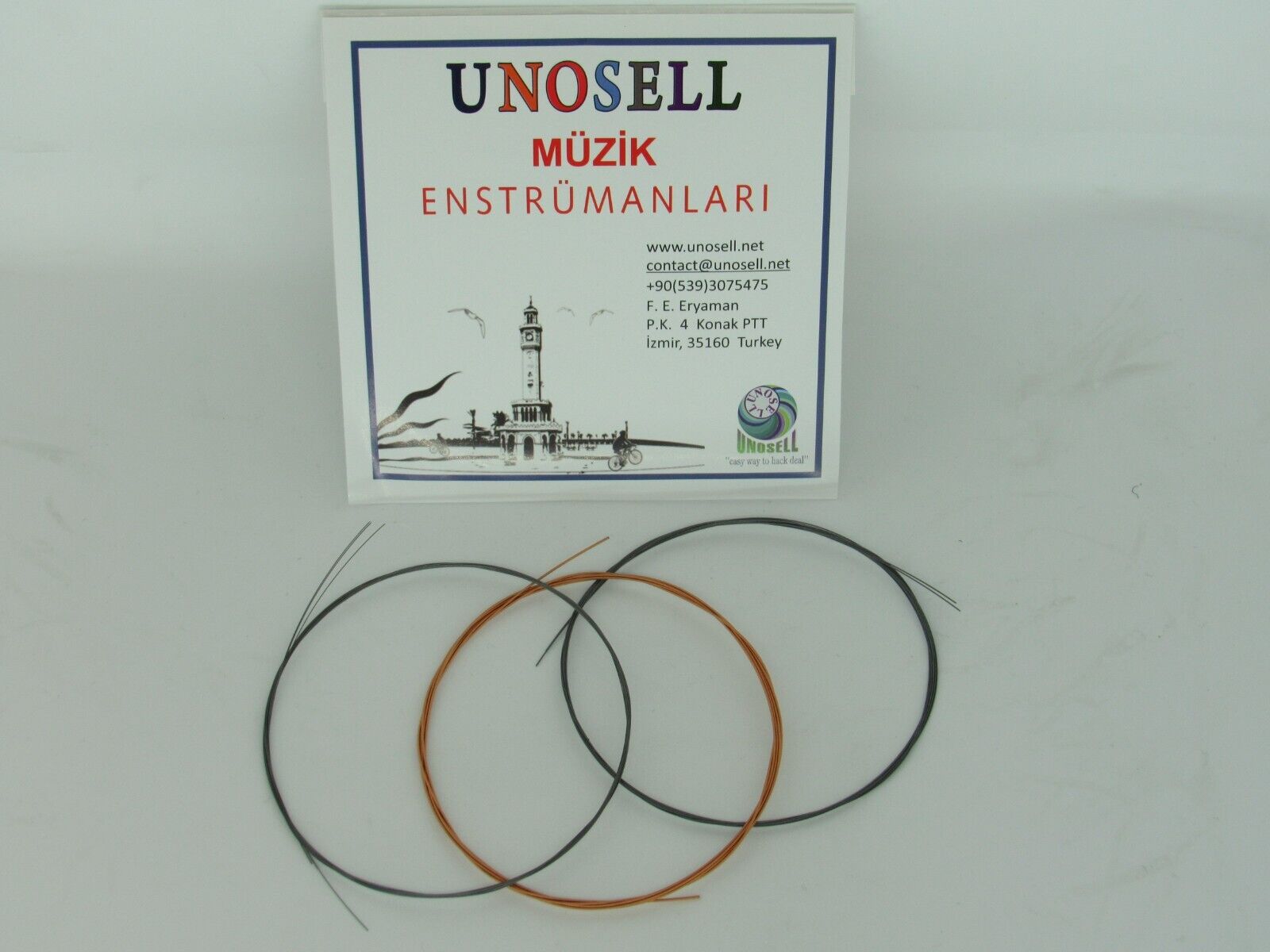 String Set For  String Instrument Long Neck Electric Saz  0.20mm