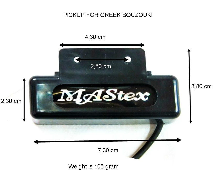 Pickup For String Instrument Greek Bouzouki
