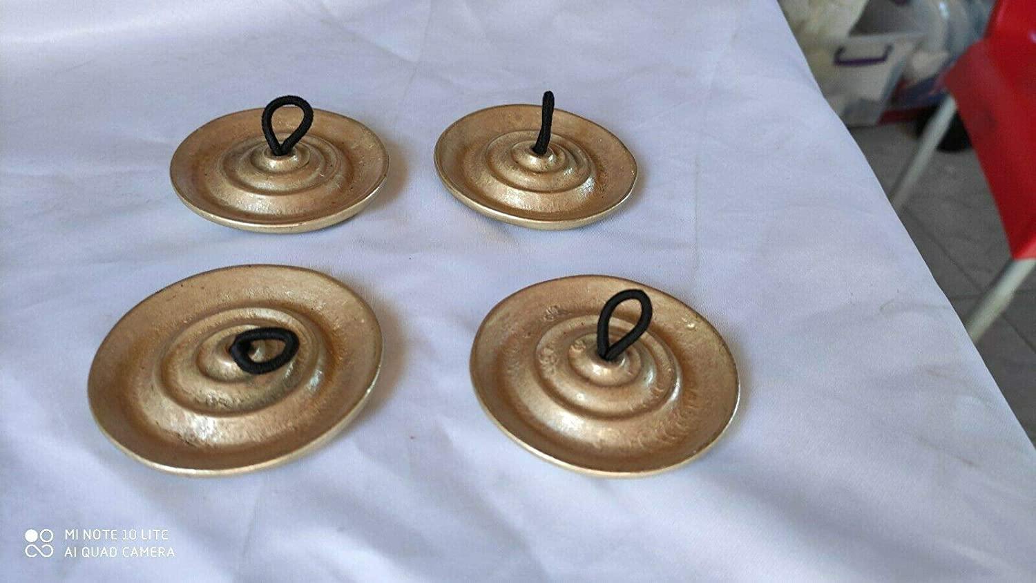 Belly Dance Finger Cymbals Brass Zills - Unosell Muzik Enstrumanlari